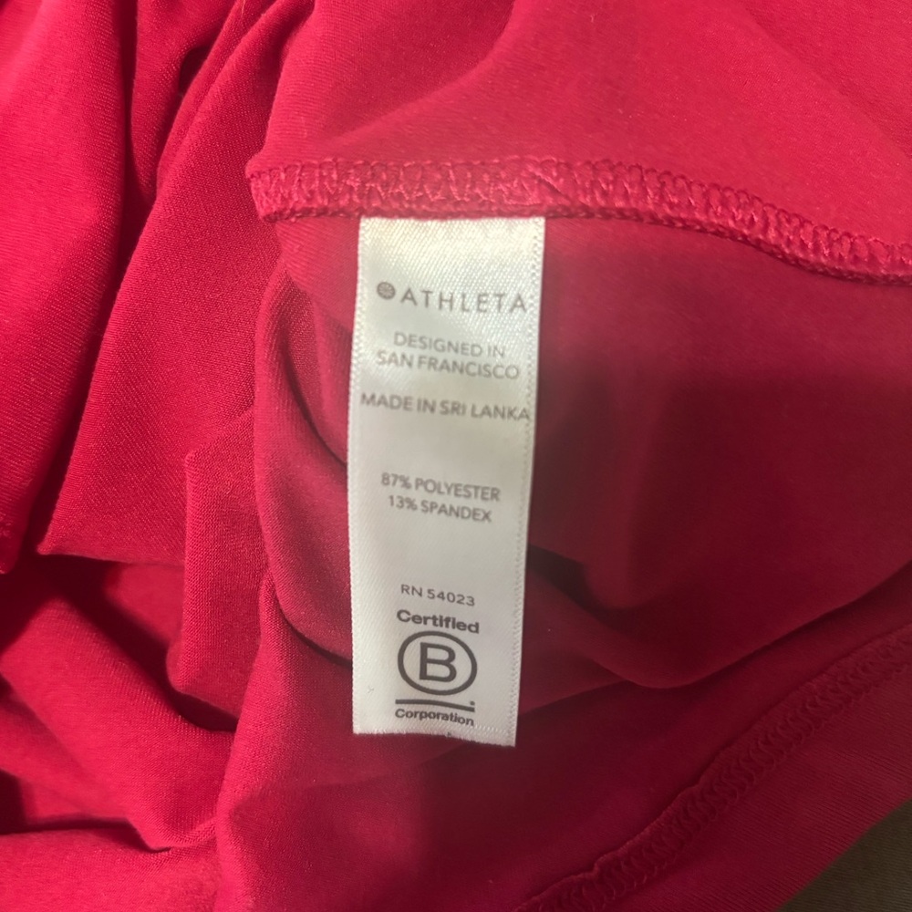 Athleta Racerback Tank Raspberry Size XS - Picture 6 of 7